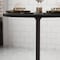 Flash Furniture Lars 24 in Round Wood Cocktail Table with 30 in and 42 in Columns, Black XA-24-COTA-BK-GG - alternate 8